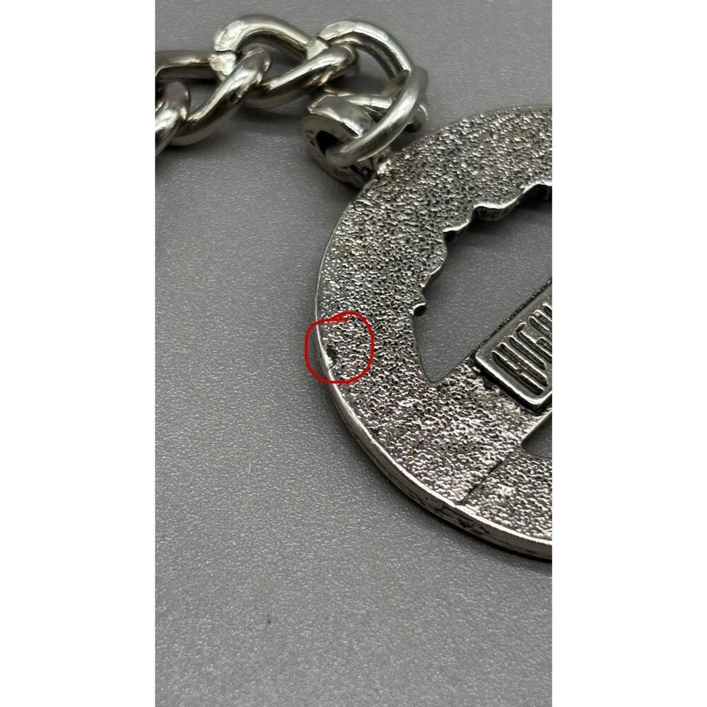 Vintage Highlander The Series Keychain Celtic Medallion 1990s TV Memorabilia